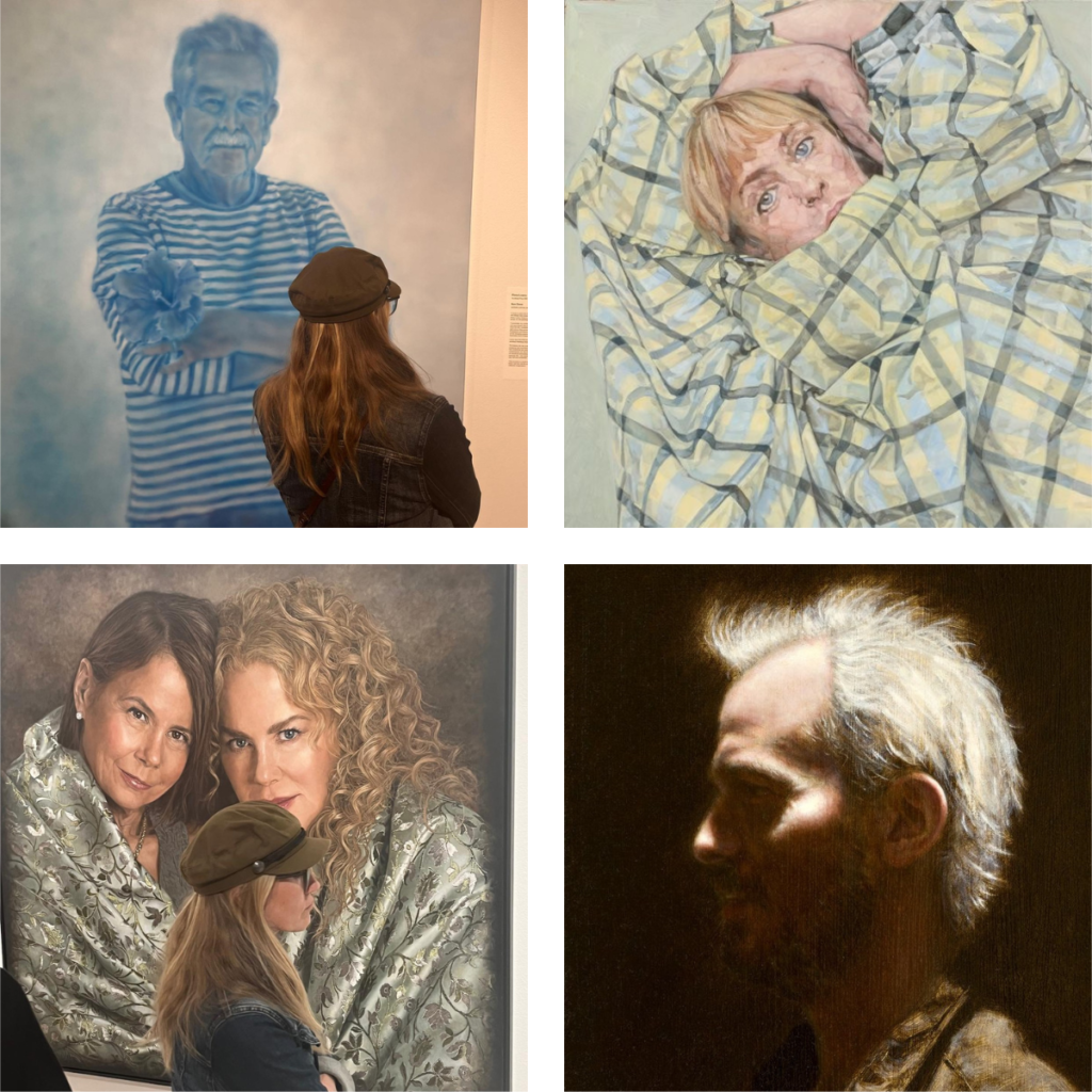 Archibald, Timothy Ferguson, Clare Thackway, portrait prize